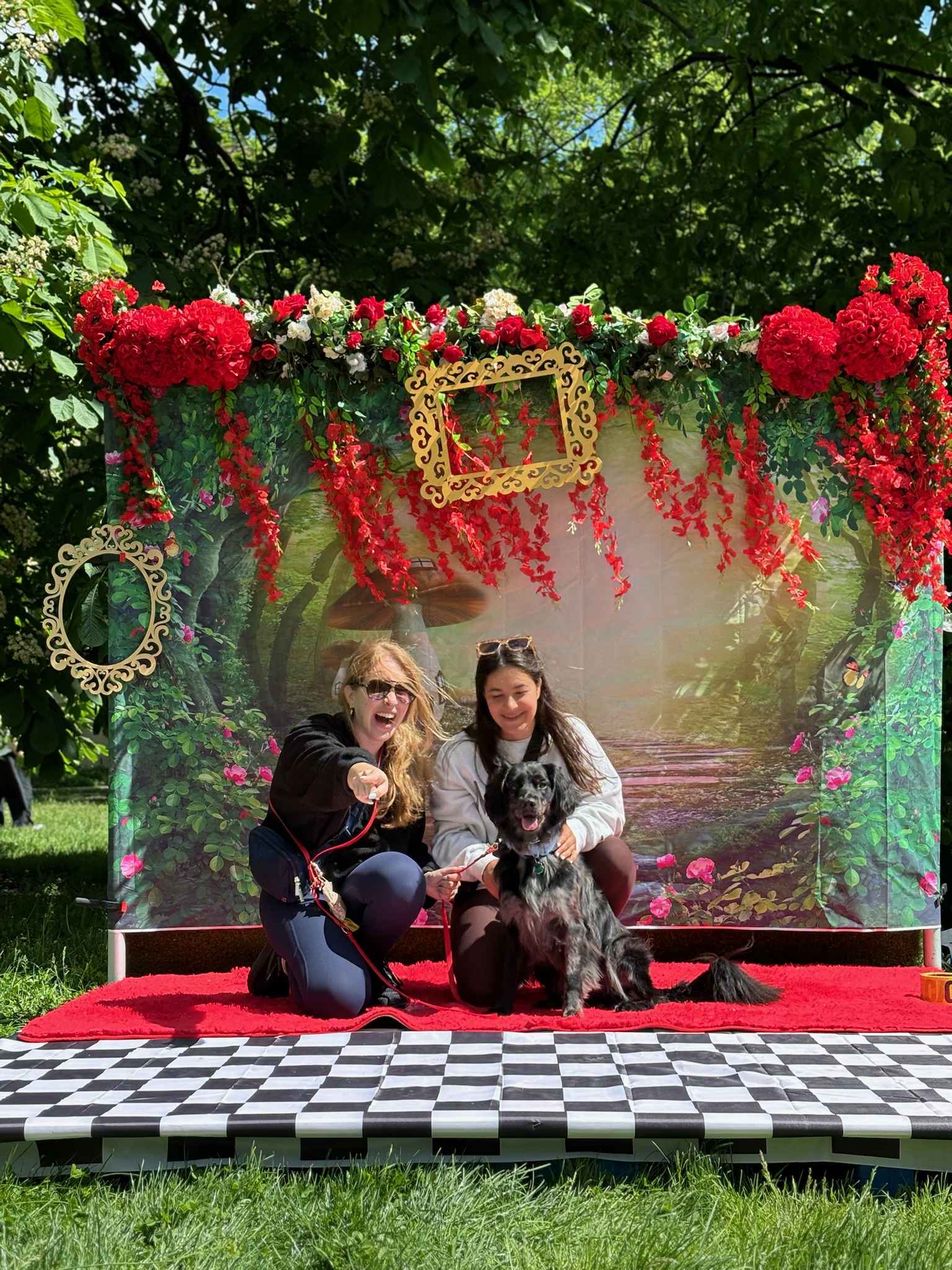 Photo booth at The Market Shop